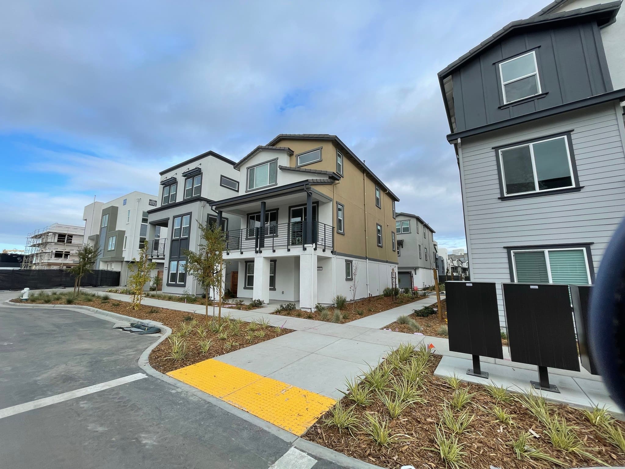 Street view in the Bay 37 community
